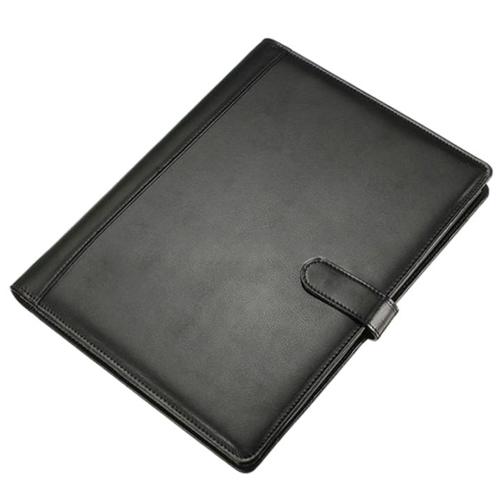 Black%20A4%20Executive%20Conference%20Folder%20Portfolio%20PU%20Leather%20Document%20Organiser%20-%20Image%204