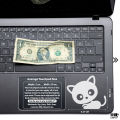 Baby Cute Cat Laptop Skin & Laptop Sticker Waterproof Removable Sticker For Any Kind of Laptop - LS197 - Sticker Buster. 