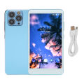 Bluetooth MP4 Player 5 Inch HD Touch Screen HiFi Noise Reduction Portable WiFi Music Player with Camera for Android Blue.