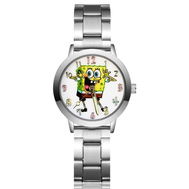 Cute%20Cartoon%20Pretty%20Spongebob%20Style%20Children's%20Watches%20Kids%20Student%20Girls%20Boys%20Quartz%20Metal%20Steel%20Wrist%20Watch%20Ja137%20-%20Image%202