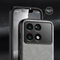 For Xiaomi Poco X6 Pro Case Blended Matte Soft Shell Wool Texture Design Anti Knock Male For Xiaomi Poco X6 Back Cover. 