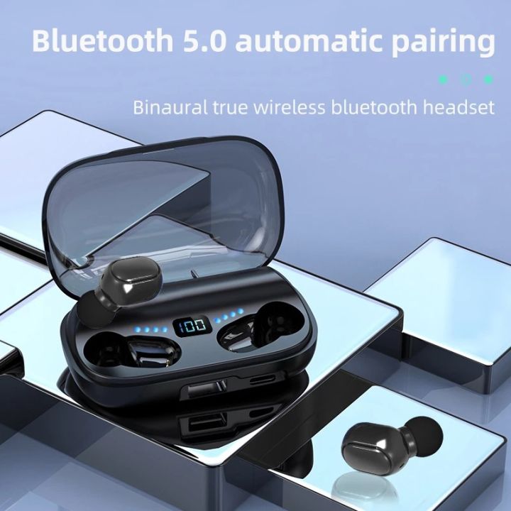 JS2%20TWS%20Bluetooth%205.0%20Wireless%20Earphone%20Waterproof%20Digital%20Display%20Stereo%20In-ear%20Earbuds%20Headset%20Bluetooth%20Earphones%20with%20Mic%20-%20Image%202