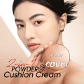 2024 O.TWO.O Air Cushion Cream Face Powder 24h 2 In 1 Long-Lasting Oil-control Matte Soft Focus Concealer Makeup Pressed Powder Cream JokeTJokeJ. 