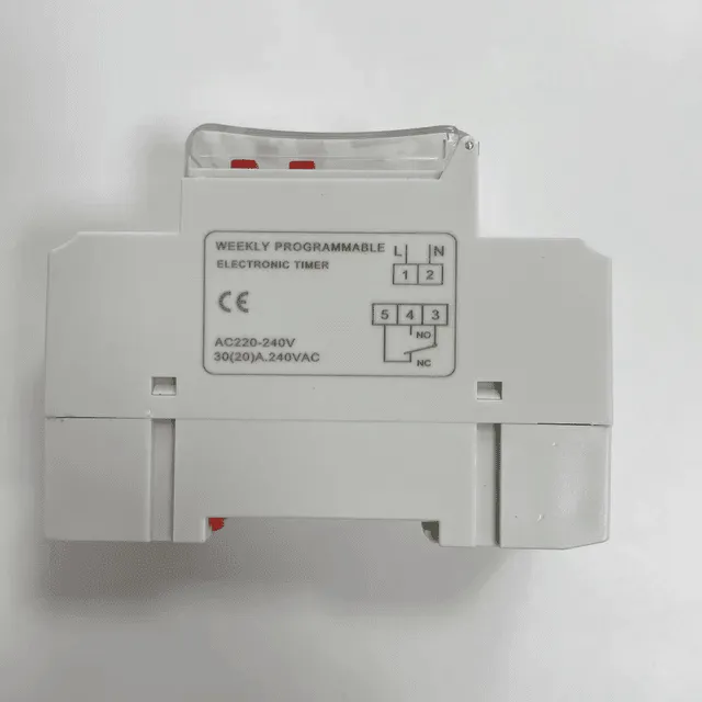 Time Switch 30A weekly programmable Digital electronic timer 220V-AC ...
