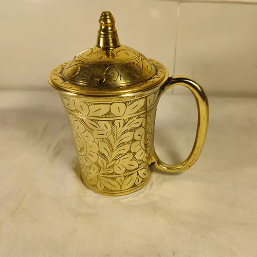 Handmade%20Design%20Pitoler%20Nokshi%20Design%20Mug%20with%20Dhakna%20-%20Pitol%20Coffee%20Mug/Brass%20Coffee%20Mug%20-%20Image%202