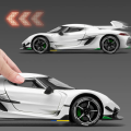 1:24 Koenigsegg Jesko Die-Cast Vehicles Alloy Model Car Toys For Gift Collection.