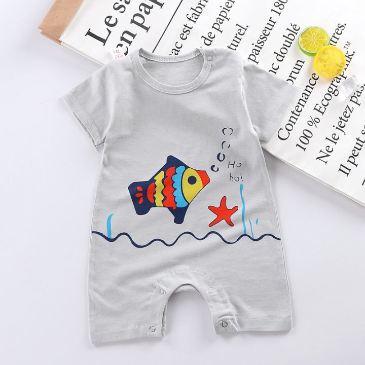 Baby%20Jumpsuits%20Cotton%20Rompers%20Boys%20Girls%20Romper%20Newborn%20baby%20clothes%20Children%20Outfit%20Set%20-%20Image%202