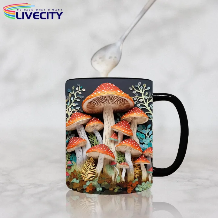 Ceramic%20Mushroom%20Mug%203d%20Mushroom%20Print%20Coffee%20Mug%20Heat%20Resistant%20Ceramics%20Portable%20Colorfast%20Office%20Kitchen%20Mug%20300ml%20Capacity%20White%20Ceramic%20Mug%20-%20Image%204