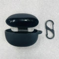 Realme T100 Earbuds Protective Case Soft Silicone Shockproof Cover with Hook. 