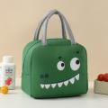 22*14*19cm Lunch Box Bag Compact Oxford cloth Cartoon Lunch Bag Thermal Lunch Bag for Elementary School Office Workers Picnics Food Storage Meal Prep. 