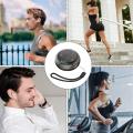Qiunery BY-8 Wireless Earbuds Noise Canceling Earphones Sleeping Headphones With Lanyard For Smart Phone Computer Laptop.