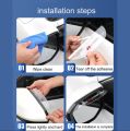 2PCS Clear With Logo Car Waterproof Rearview Mirror Rain Sun Covers Protection Enhances Safe Driving in Rain For HAVAL.