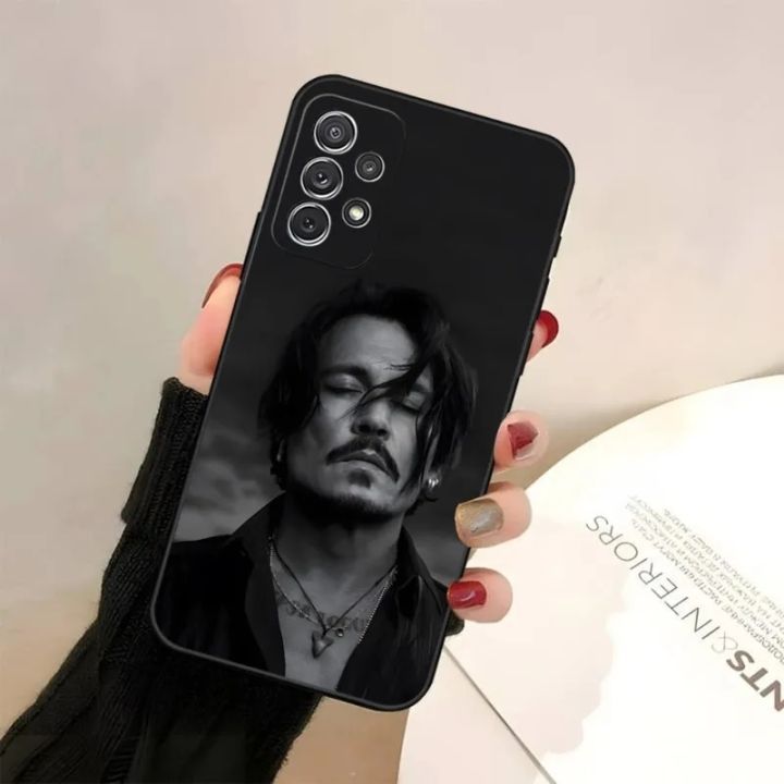 Johnny%20Depp%20Phone%20Case%20For%20Samsung%20Galaxy%20S7%20S8%20S9%20S23%20S20%20S10%20S22%20S30%20S21%20Pro%20Plus%20Ultra%20Fe%20Back%20Design%20Cover%20-%20Image%205