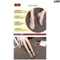 Closed Toe Sandals Transparent Crystal Shoes Shoes Ma Pingluo Rain Boots ︸ Plastic Heel Gel Shoes Cool Sling Flat Top Summer Women's Plastic ~.