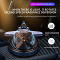 Fashion Aircraft Styling Car Air Freshener Solar Rotating Custom Car Air Freshener.