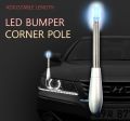 Vehicle Elasticity Bumper Corner Pole Safety Pole with LED Light for Universal Car. 