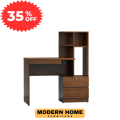 High Quality Computer Table | Study Table | Reading Table | Laptop Table with Two Drawes & Shelves Storage by Modern Home Furniture. 