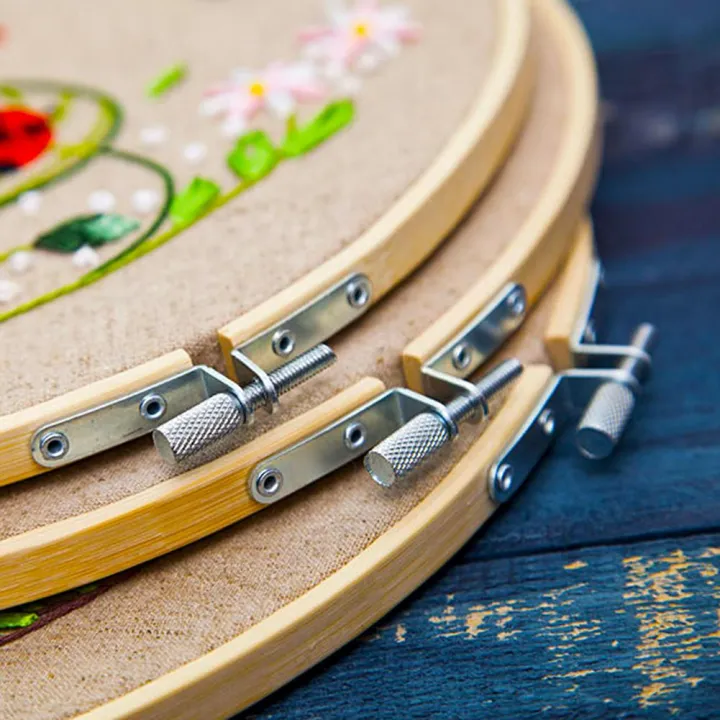 5/6/8Inch%20Embroidery%20Cross%20Stitch%20Bamboo%20Hoop%20Frame%20Ring%20Wooden%20Hoop%20Round%20Needlecraft%20Sewing%20Tools%20-%20Image%206