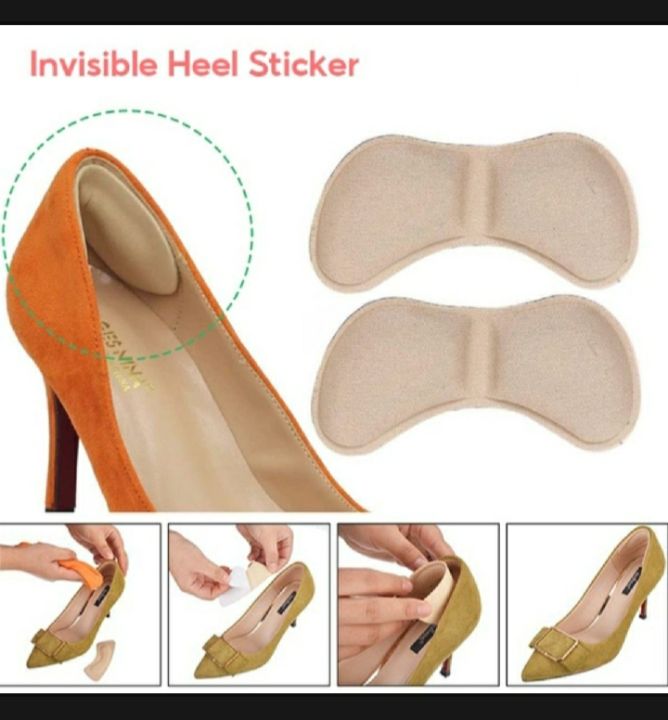 Soft Foam Back Heel Insoles/ High Heel Anti-Wear Shoes Pad/ Self-adhesive Insole Feet Care Patch Pads