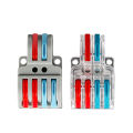SPL-42 Two in Four out Quick Connection Multifunctional Parallel Splitting Terminal Wire Connector. 