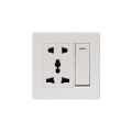 Energypac EG Aristro Series 13A 5 Pin Multi Function Combination Universal Socket 5Pin Electrical Wall Switch.