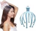 Manual Head Scalp for Headache Relief,Scalp Stress Relax, 12 Roller Balls Prongs Head Massage Scratcher Deep Relaxation, Hair Stimulation Head Massager Handle. 