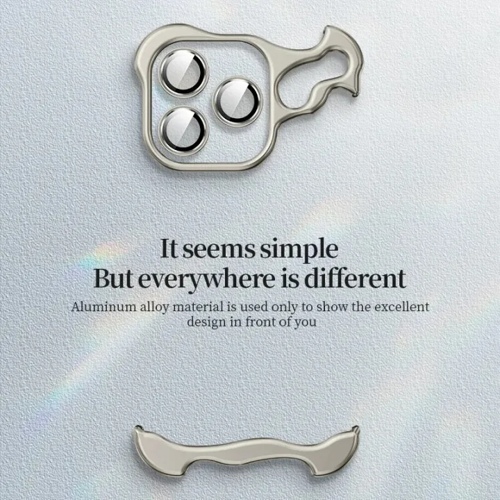 Oatsbasf%20Nude%20Sense%20Phone%20Case%20Invisible%20Protective%20Shell%20for%20iPhone%20Aluminum%20Alloy%20Phone%20Cover%20Heat%20Dissipation%20Easy%20to%20Charge%20-%20Image%202