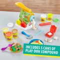 Play-Doh Kitchen Creations Clay Dough Noodles Maker Play Food Set for Kids with 5 Non-Toxic Colors.