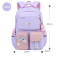 Korean fashion rainbow shoulder strap school bag for teenagers girls Children's waterproof backpacks kids schoolbags mochilas. 