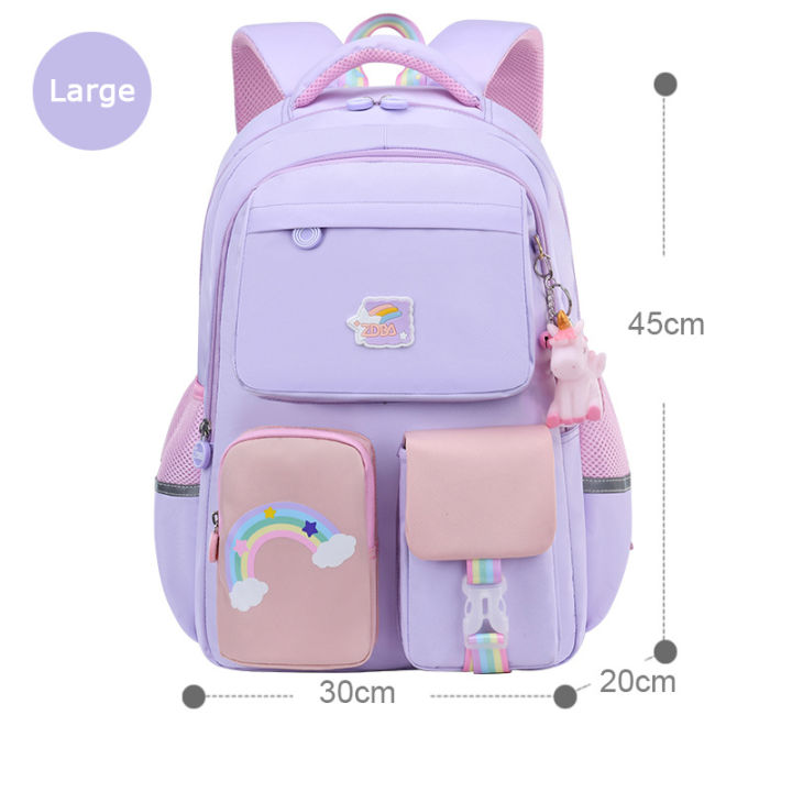 Korean%20fashion%20rainbow%20shoulder%20strap%20school%20bag%20for%20teenagers%20girls%20Children's%20waterproof%20backpacks%20kids%20schoolbags%20mochilas%20-%20Image%205