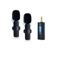 K35 Dual Wireless Microphone 3.5mm Supported for Camera, Sound card, Smartphone bY trade Bd 365. 