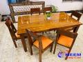 Dining Table 6 Chair Set Made By Segun Wood. 