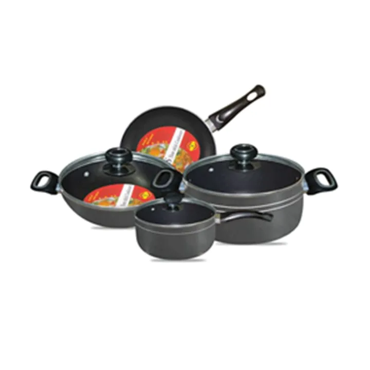 Kiam%20Non-Stick%207%20Pcs%20Cookware%20Set%20With%20Free%20Non%20Stick%20Spoon%20-%20Black%20%20(%2024cm%20Casserole%20+%2024cm%20Frypan%20+%2022cm%20Karai%20+%2018cm%20Milk%20Pan%20Including%20Glass%20Lid%20)%20-%20Image%203