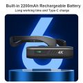 4K 30FPS Head Mounted Camera Wearable WiFi Video Camera. 