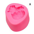 1Pc Heart Brain Shape Silicone Mold Resin Kitchen Baking Tool DIY Pastry Cake Fondant Moulds Dessert Chocolate Candle Decor Qoddess. 