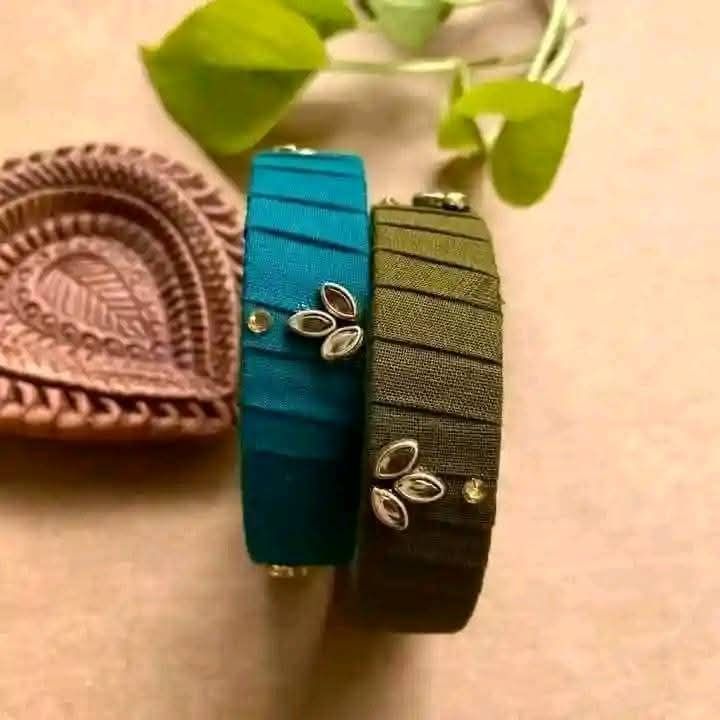 Handmade Full stone work Churi Bangles