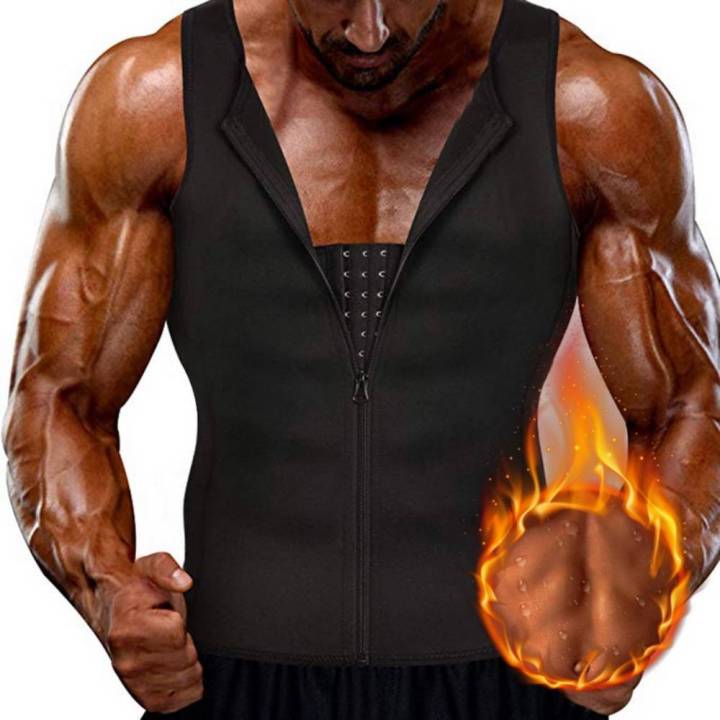 Men%20Neoprene%20Shapewear%20Tummy%20Control%20Girdle%20Corset%20Compression%20Shirt%20Tank%20Top%20Body%20Shaper%20with%20Zipper%20Slimming%20Undershirt%20-%20Image%203