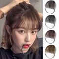Korean Natural Forehead Ins Hair Fake Fringes Air Bangs Wig Female Piece Real Comic Flush Bangs Invisible Wig. 