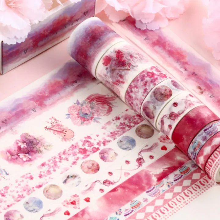 RHS%20Online%2010%20Rolls%20Washi%20Tape%20Decorative%20Masking%20Tapes%20Sticky%20Paper%20Tape%20for%20Journals%20DIY%20Crafts%20Gift%20Wrapping%20-%20Image%203