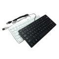Mini Slim USB Key Board - Black.