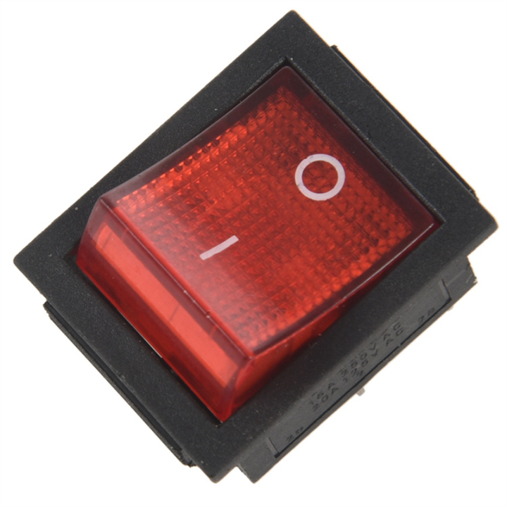 4%20Pin%20DPST%20ON/OFFSnap-4%20x%20Rocker%20Switch-Black%20&%20Red%20-%20Image%202