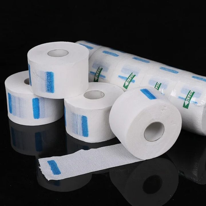 【Premium Quality】 Barbershop Neck Paper Salon Barber Hair Dresser Roll Cutting Dressing Hairdressing Tools Collar Necks Covering Accessories
