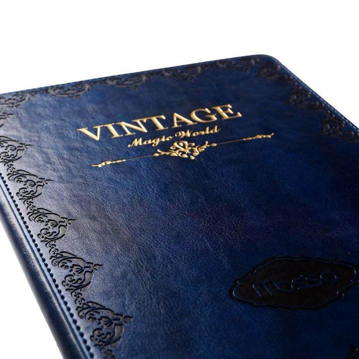 IPad%20Pro%2010.5%20Case%20%5B2017%20Released%5D%20Kobwa%20Retro%20Premium%20PU%20Leather%20Old%20Book%20Style%20Folio%20Smart%20Case%20Cover%20with%20Slim%20Fit%20Magnetic%20Stand%20for%20Apple%20IPad%20Pro%2010.5"%20Blue%20-%20Image%204