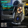 Car Holder WP-U205(Black)15W Magnetic wireless charging-WK.