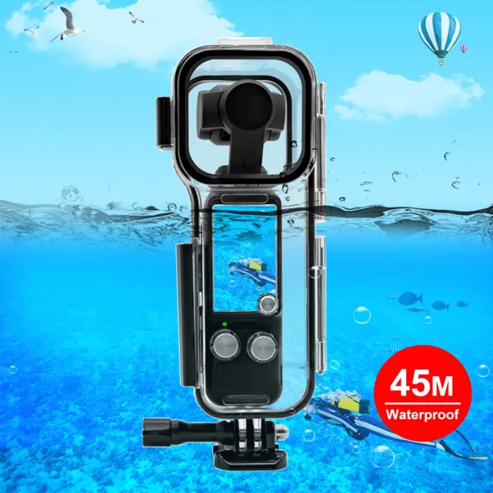 For%20DJI%20Osmo%20Pocket%203%20PULUZ%2045m%20Underwater%20Waterproof%20Housing%20Diving%20Case%20(Transparent)%20-%20Image%203