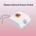 PIR Infrared Sensor Switch Automatic Light Lamp Holder Switch, Motion sensor holder For Light.