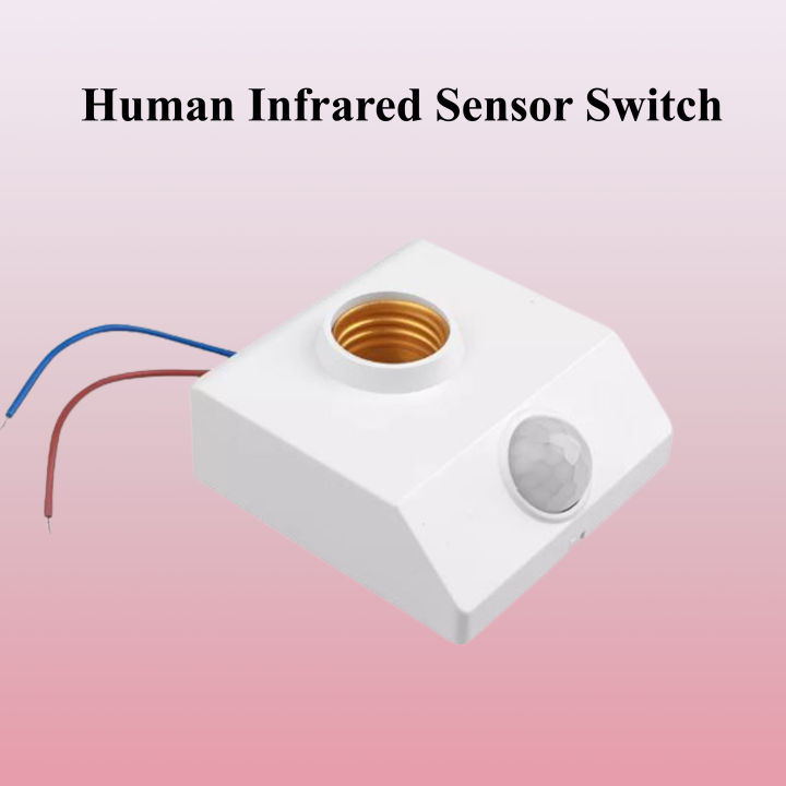 PIR%20Infrared%20Sensor%20Switch%20Automatic%20Light%20Lamp%20Holder%20Switch,%20Motion%20sensor%20holder%20For%20Light%20-%20Image%205