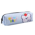 material Cartoon pen bag Portable Large size Cartoon design Cute bear stationery box Zipper closure Creative zipper pencil bag for School supplies Office organization Students Stationery storage Gift. 