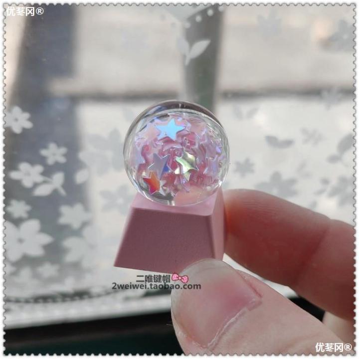 Cute%20cartoon%20cat's%20paw%20bunny%20xda%20three-dimensional%20round%20Lofe%20beautiful%20girl%20low%20switch%20keycaps%20mechanical%20keyboard%20-%20Image%202