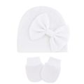 Baby Girl Hat Gloves Set Cotton Newborn Beanie for Girls Accessories Baby Cap Toddler Infant Bonnet Hats New Born Gift. 